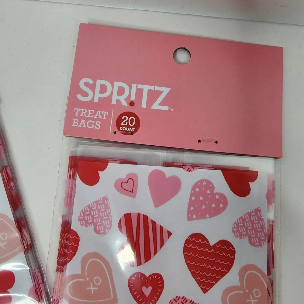 Valentine's Day Treat Bags Celo Target Spritz Kids NEW 4 Sets 72 ct total